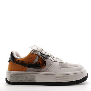 Nike Air Force 1 Low Fontanka Tortoise Shell Sneakers Womens Size 8 DR0151-001